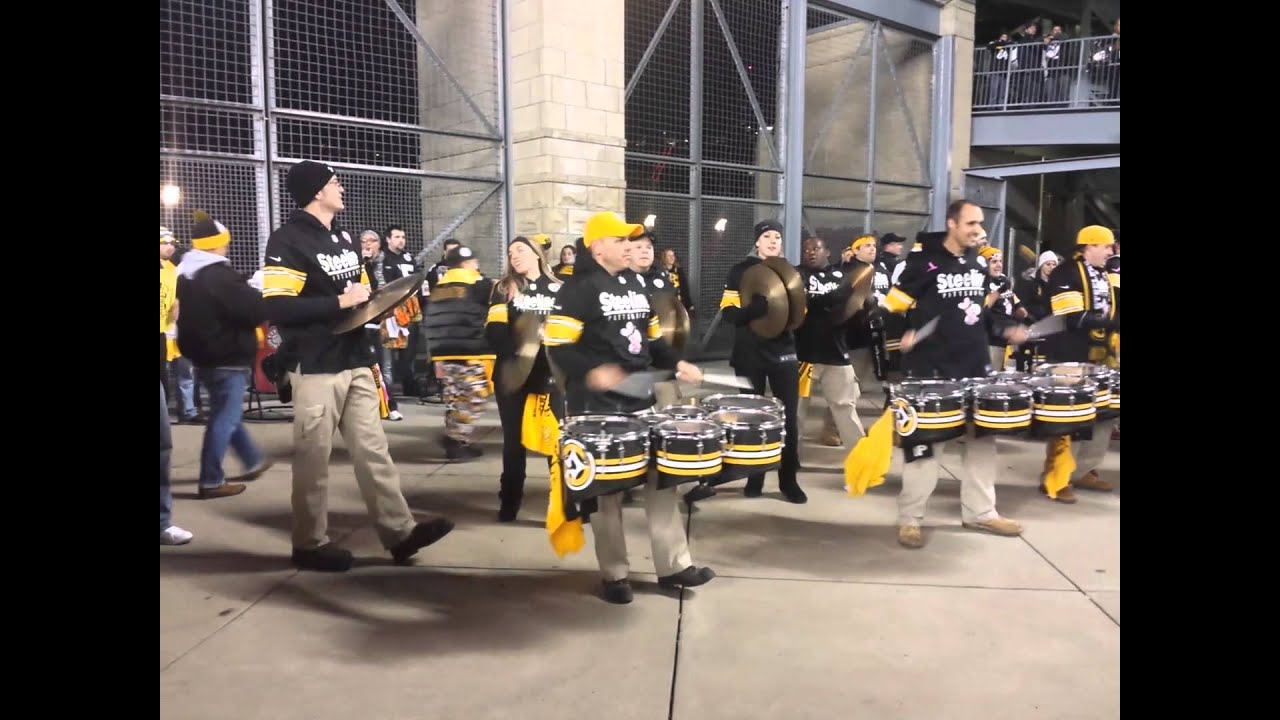 Pittsburgh Steeline Performing During Pre-game
