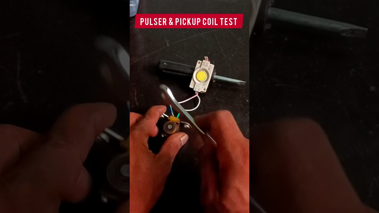Pickup Coil Test👍💡