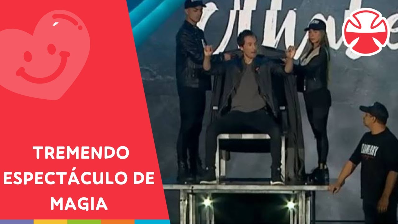 Jean Paul Olhaberry sorprendió con su tremendo espectáculo de magia en Teletón 2023