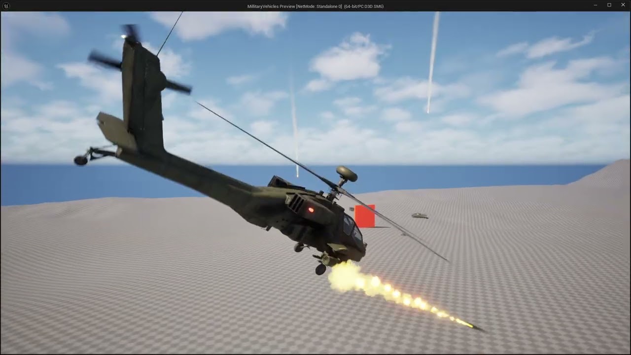 WIP: My Helicopter Game in Unreal Engine