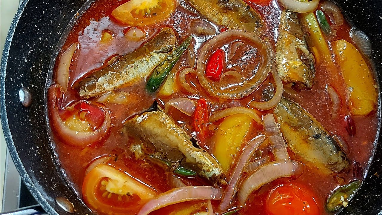 Menu Wajib Sebulan Sekali kann..Masak SARDIN Berkuah Simple Pulak👌