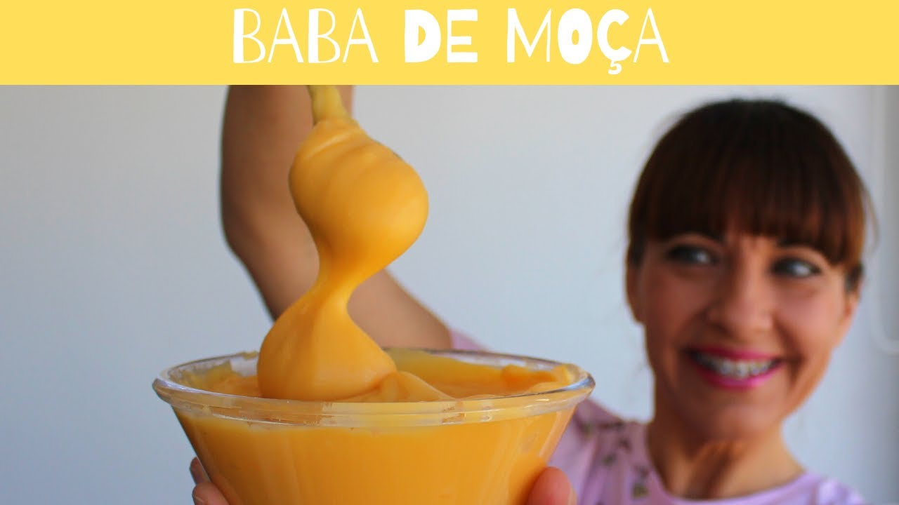 Baba de Moça- Creme de ovos e coco
