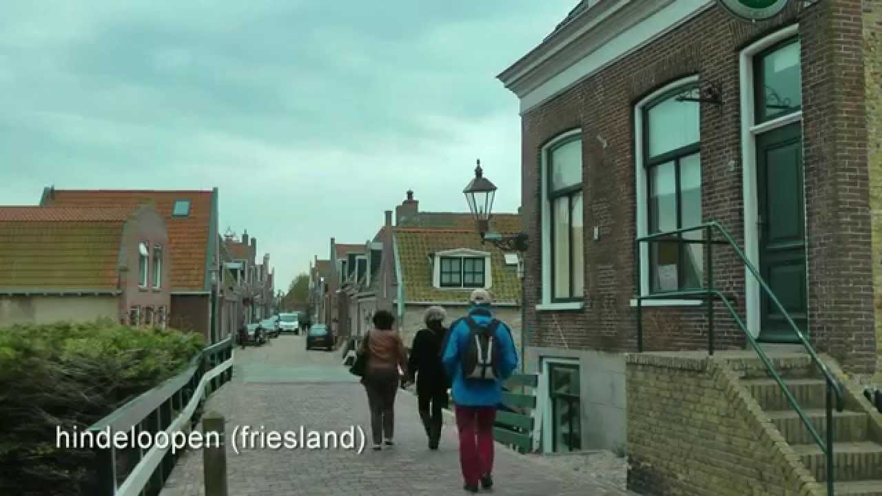 NETHERLANDS Hindeloopen, Friesland (hd-video)
