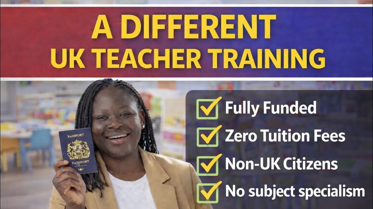 This UK Teacher Training is Funded / No matter Your Degree or Nationality (EYITT)