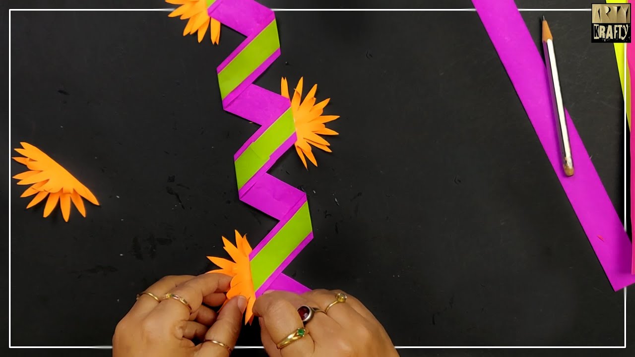 A Unique Border for Bulletin Board! DIY