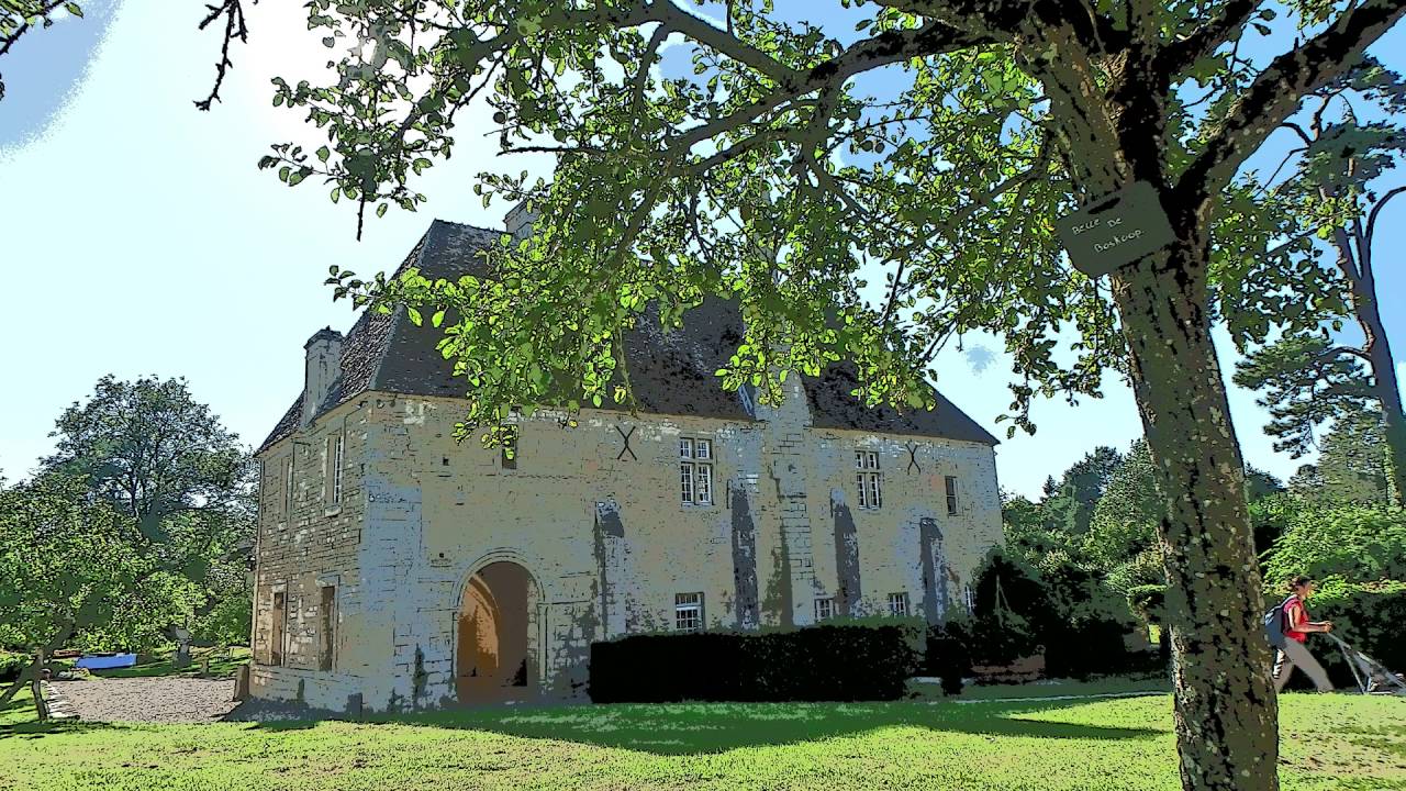 Les jardins du Prieuré de St Gabriel. PSR S 970. 2016. HD.