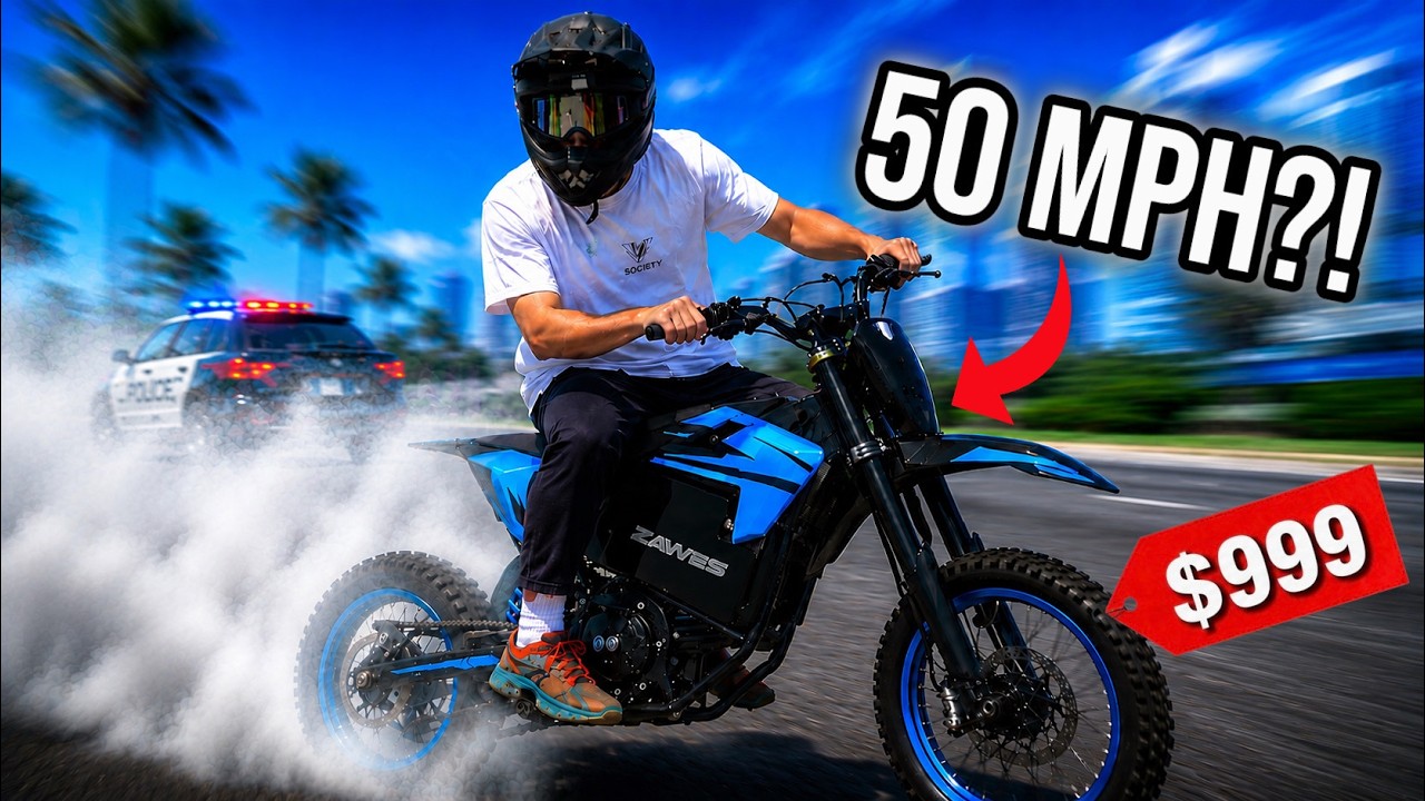 This Budget Mini Bike is TOO FAST...