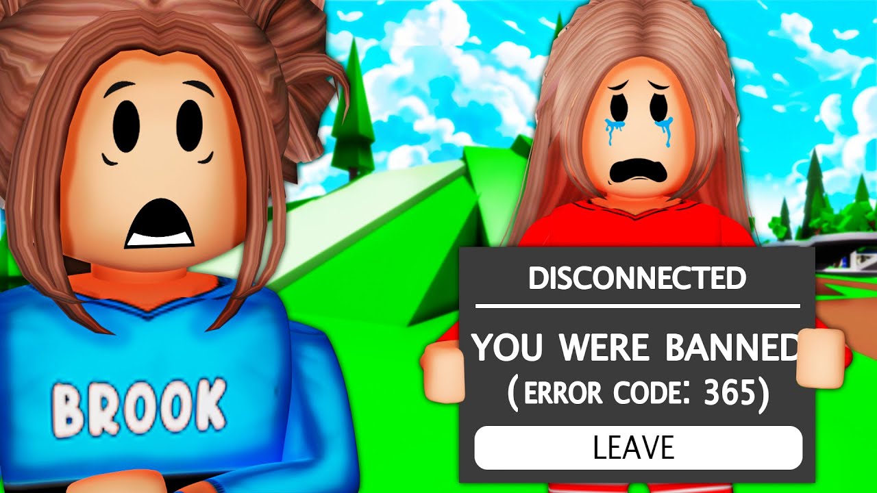 My Sister Got BANNED In Brookhaven RP!