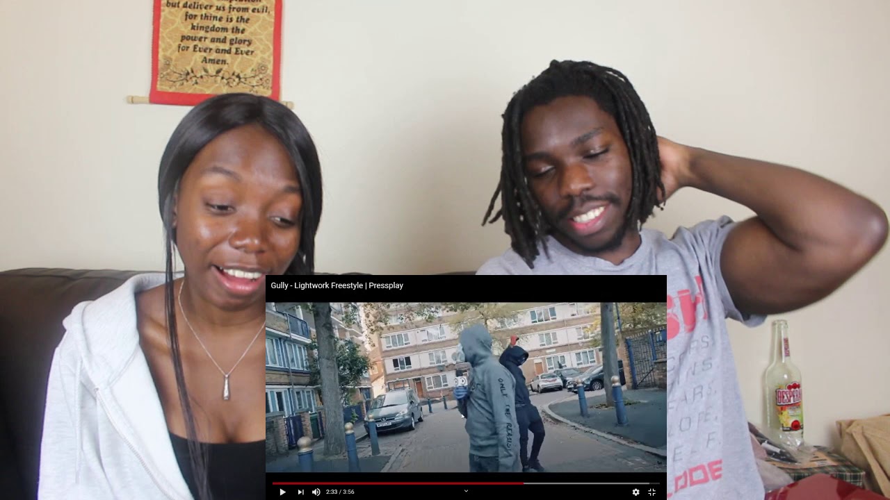 Gully - Lightwork Freestyle - REACTION VIDEO
