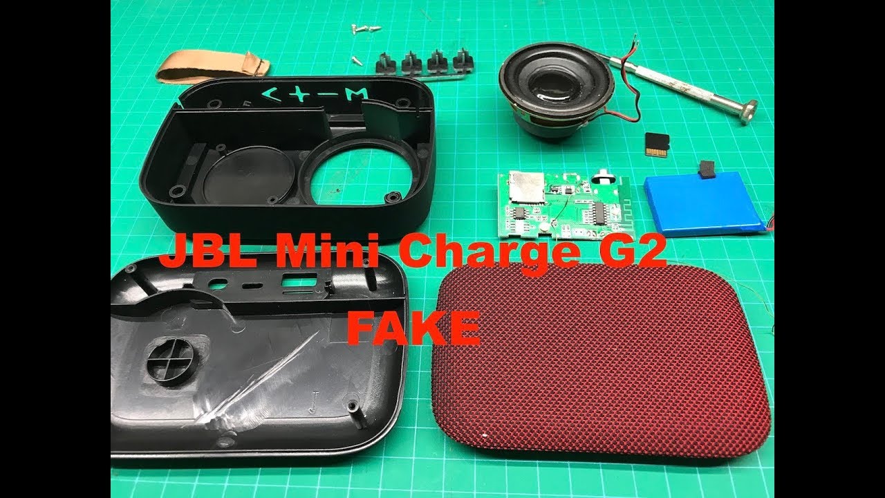 What's inside JBL Bluetooth Speaker Mini Charge G2 fake