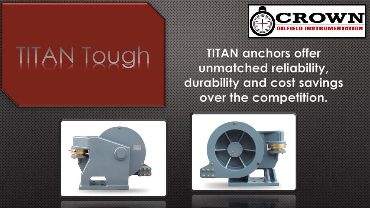 Crown Deadline Anchors are Titan Tough