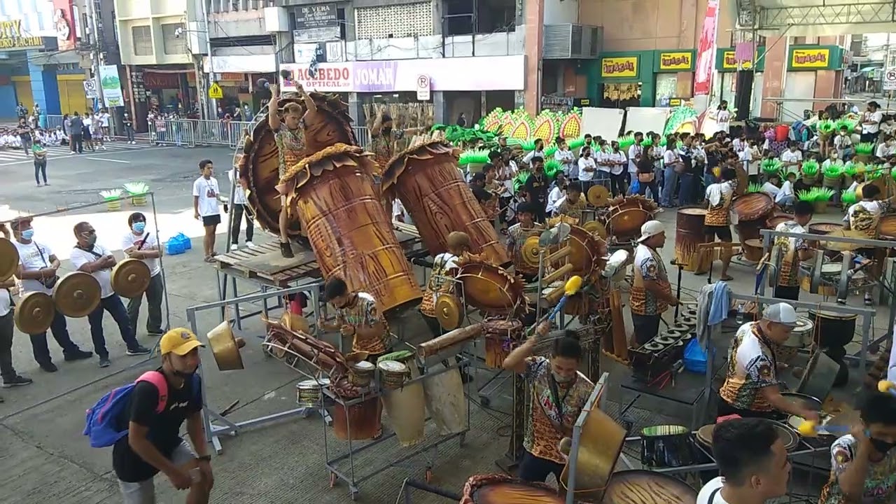COTABATO MADIRIGMA DRUMBEATERS KADAYAWAN FESTIVAL 2022 blocking time.