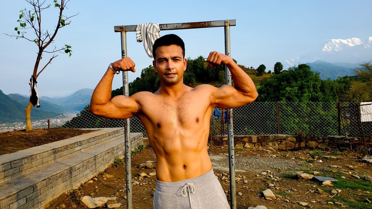 50 pull ups and 100 push ups in under 5 minutes challenge/ sangam paudel