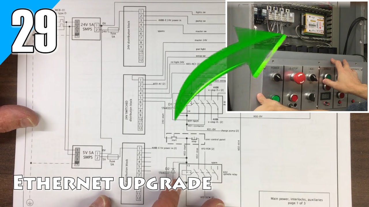 Ep29: CNC Ethernet Upgrade - Low Voltage Systems