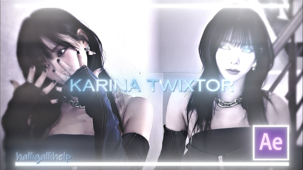 KARINA TWIXTOR  CLIPS  4K | |  AE Shaper | | drama inkigayo 231112