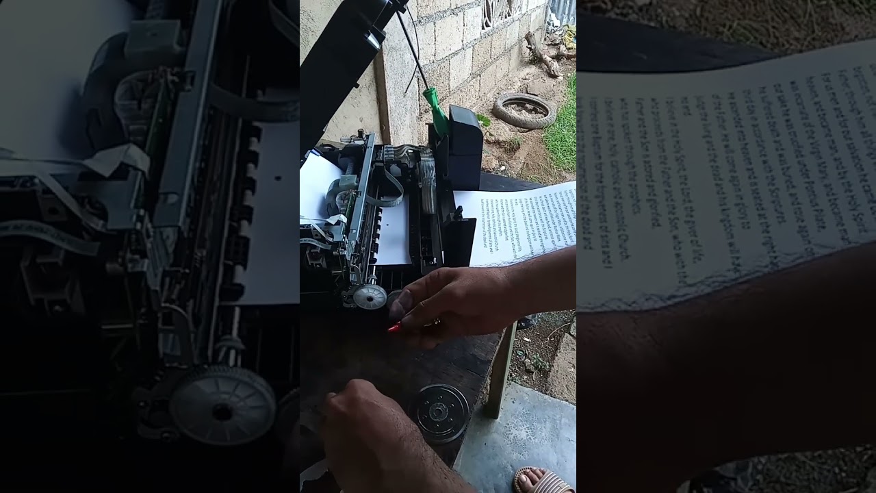 How to fix error code 000043 (paper jam) on Epson L3110/L3210