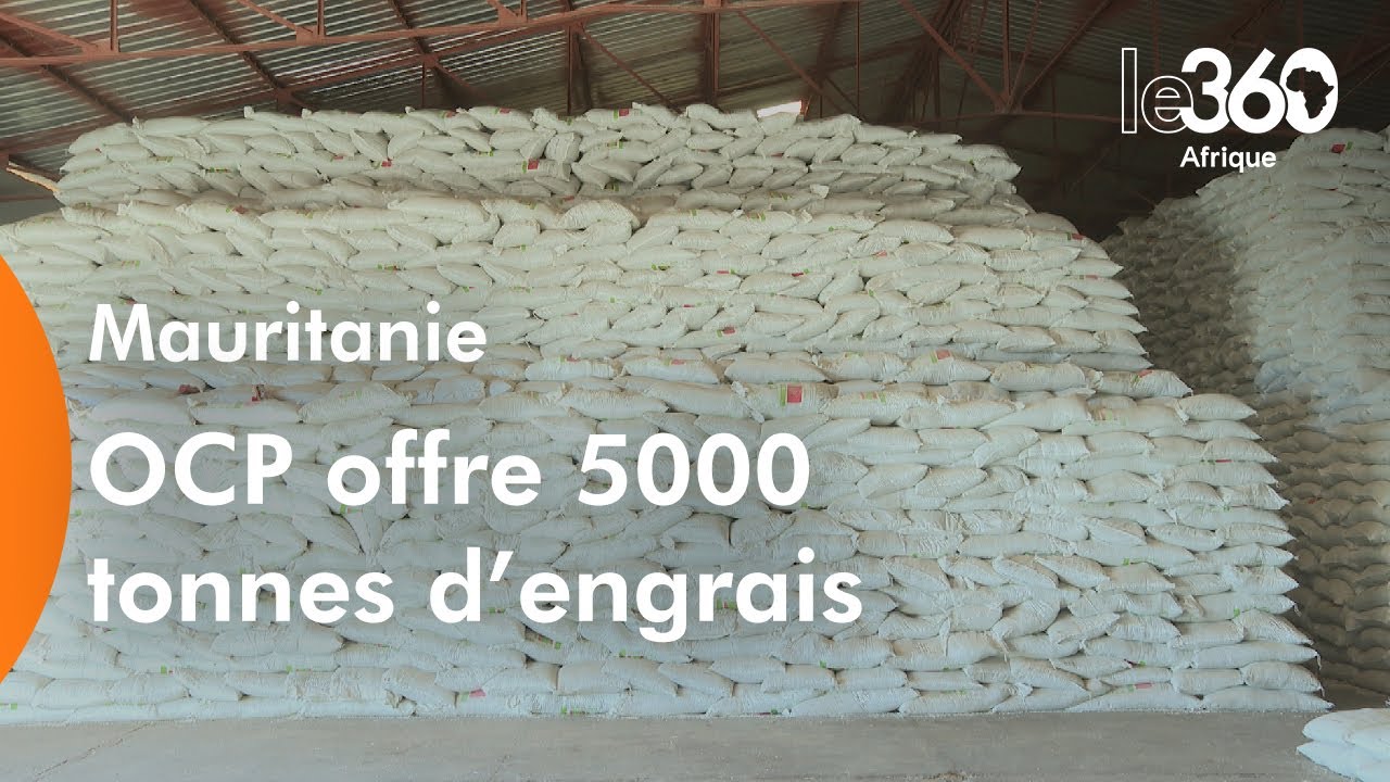 Mauritanie : l’OCP offre 5000 tonnes d’engrais aux agriculteurs