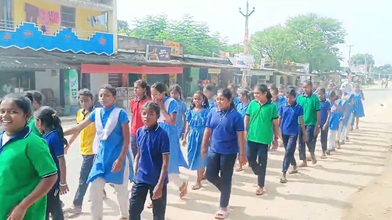 ଆସ ଅମେ ସ୍କୁଲ ଯିବା ପଦଯାତ୍ରା ।। ସରକାରୀ ବାଳିକା ଉଚ୍ଚ ପ୍ରାଥମିକ ବିଦ୍ୟାଳୟ ବଙ୍ଗୋମୁଣ୍ଡା