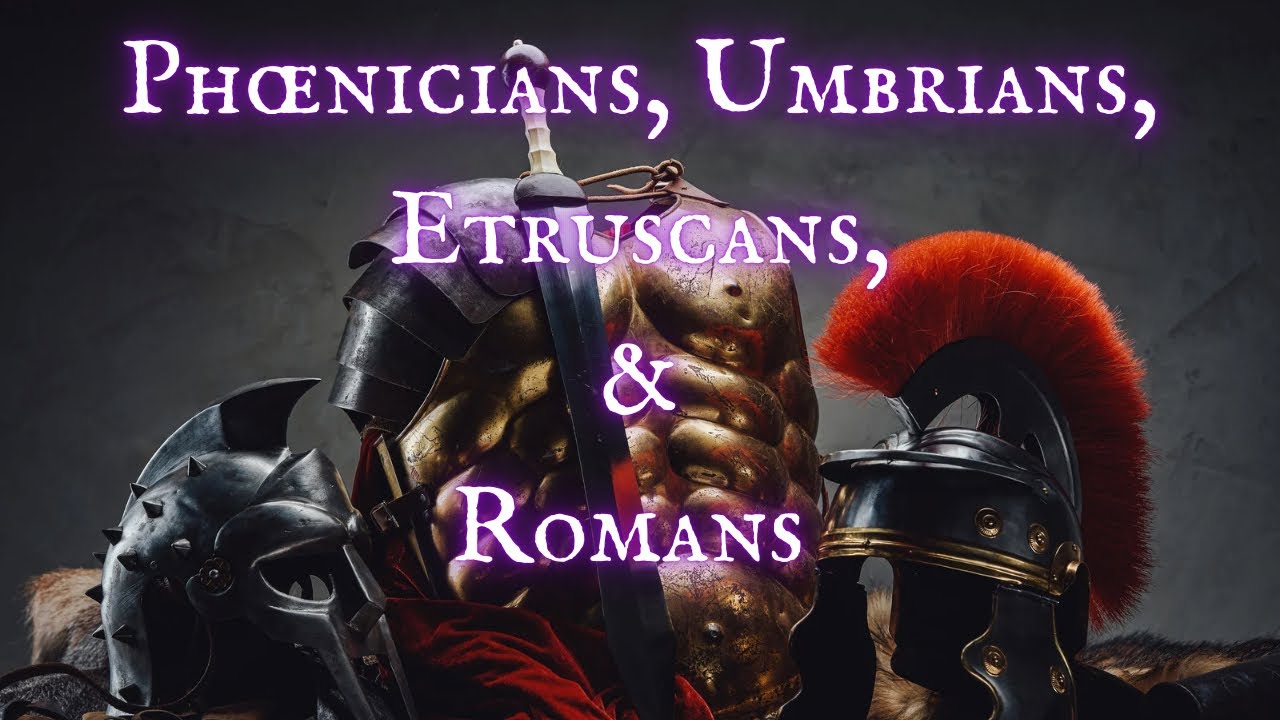 Phoenicians, Umbrians, Etruscans, Romans