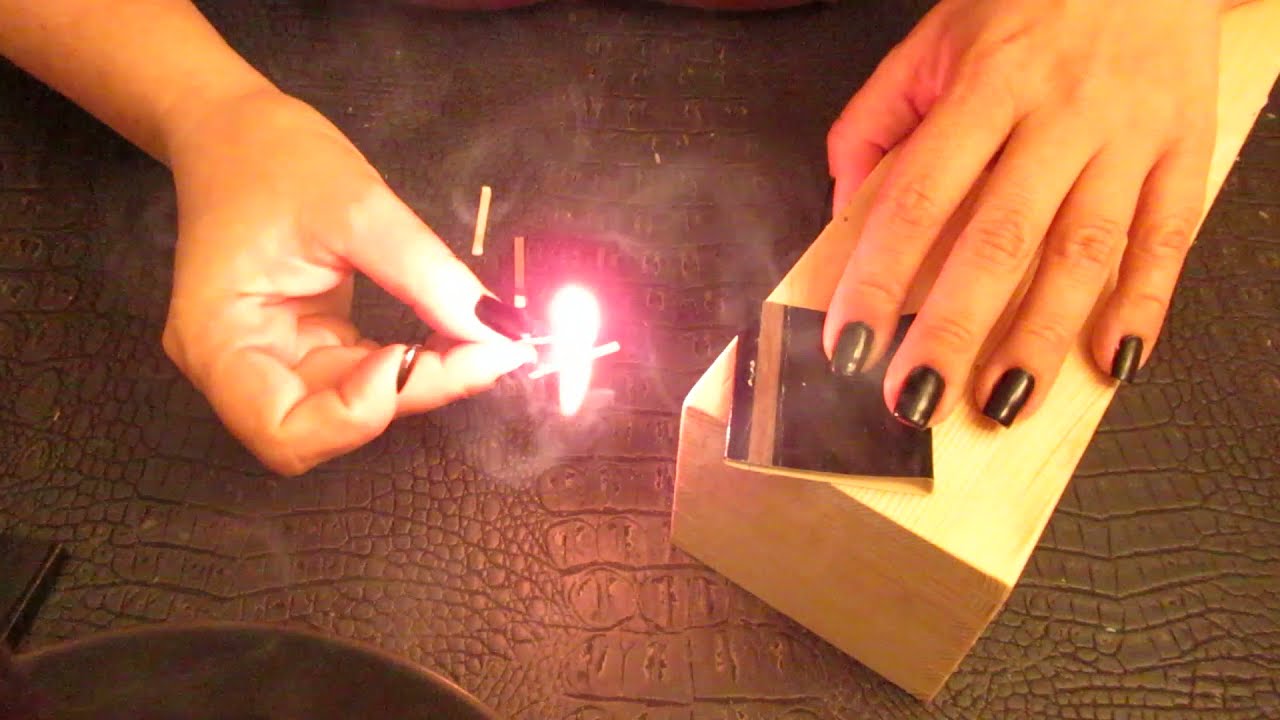 ASMR 🔥 Black Book Matches 🔥 Blown Out 🔥 Struck off Book 🔥 Vid 193 🔥 Shiny Black Nails! 🔥 Relaxing !