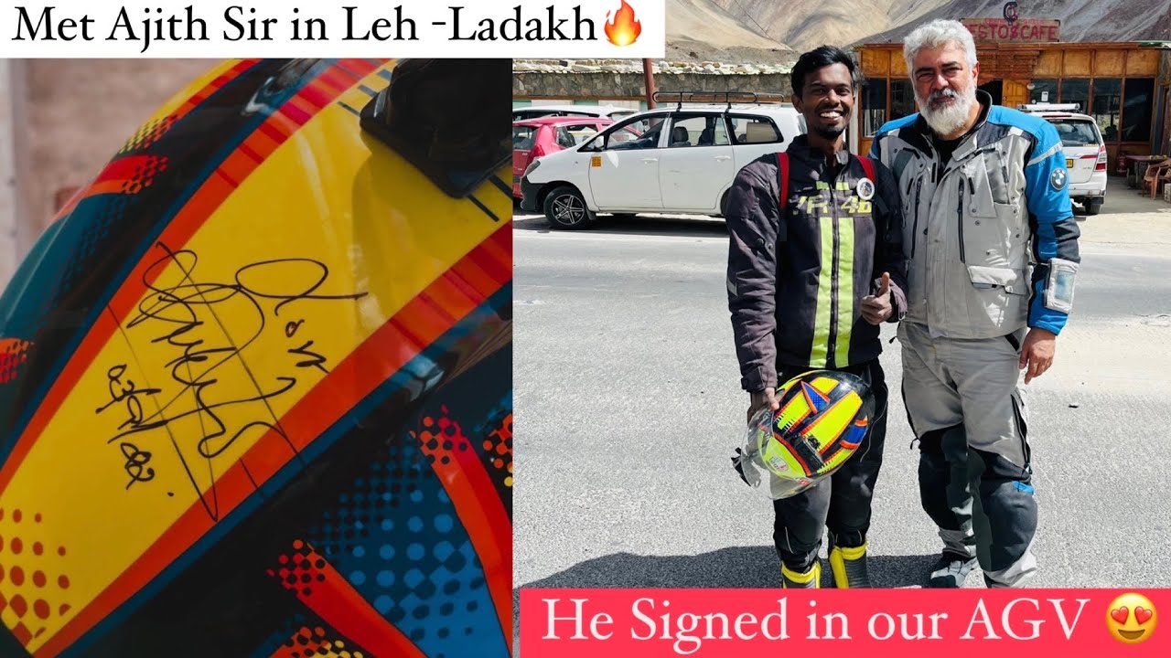 Finally Met Ajith Sir🔥 Leh - Ladakh