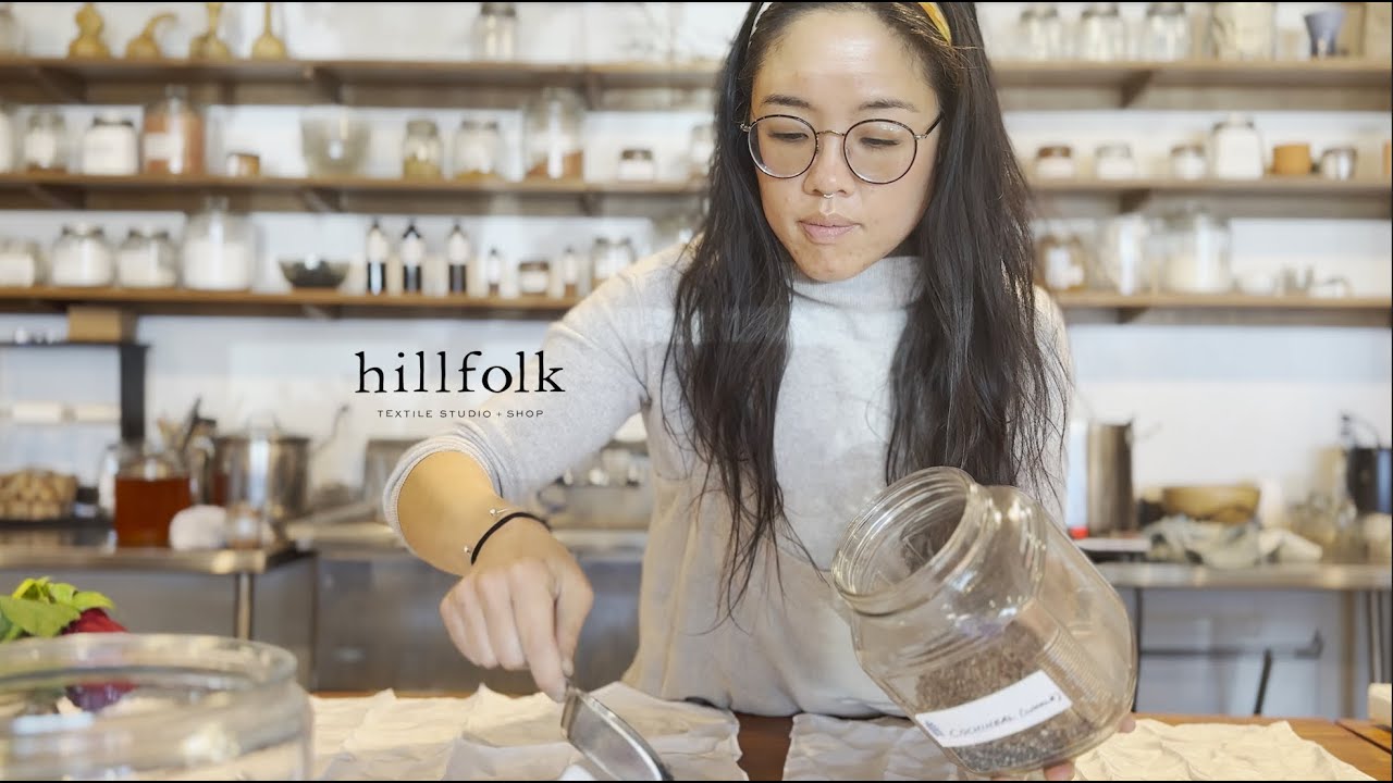 Natural Dye Vibes at Hillfolk Textile Studio