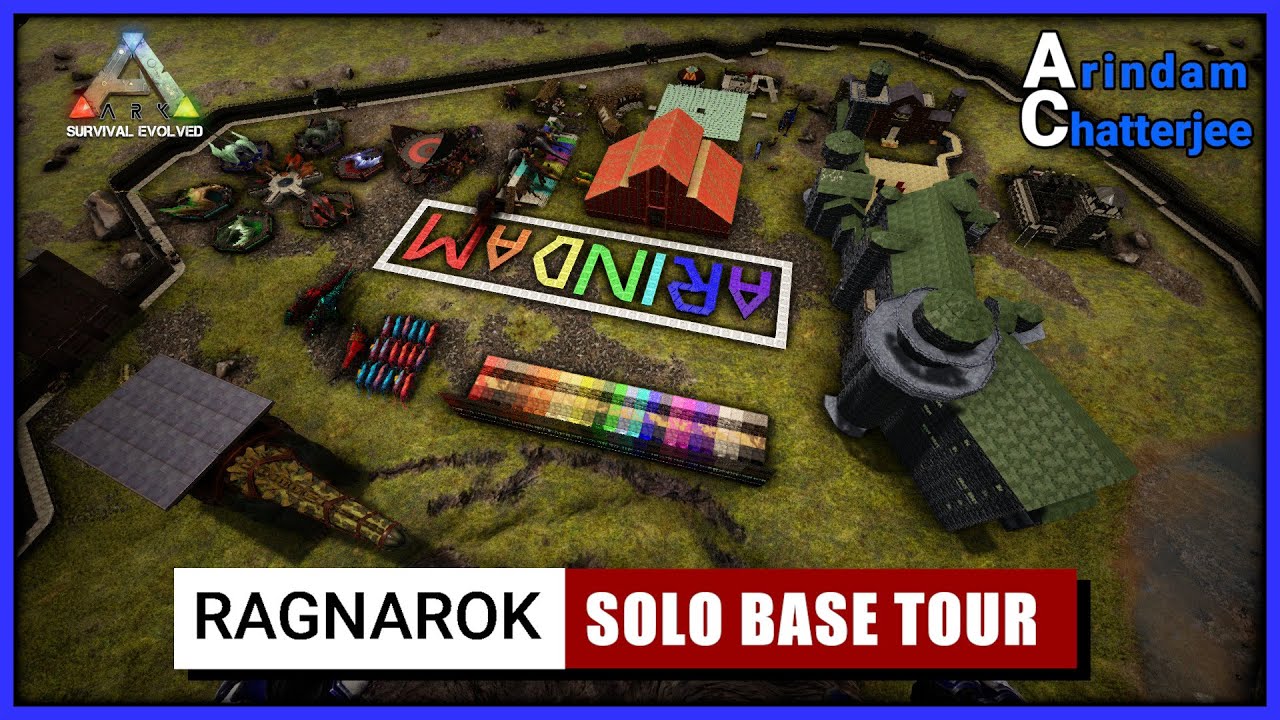 Ark - My Gigantic Ragnarok Solo Base Tour - S2E221