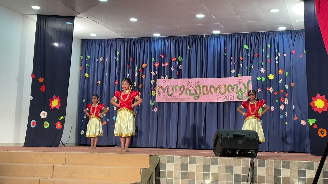 Malayalam club programme at Scholars Indian school by Vedica#viswamake song#sithara#corona song