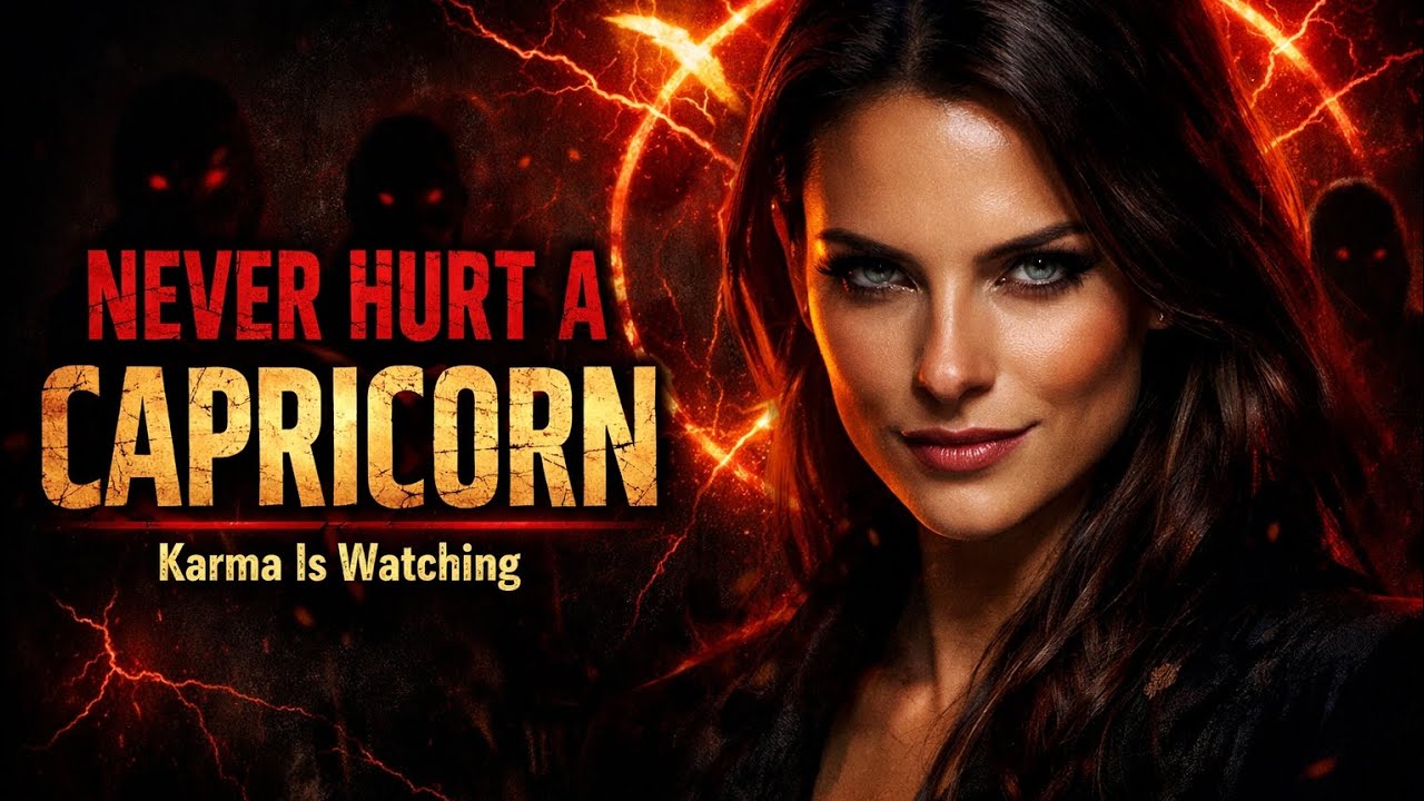 12 reasons you should NEVER hurt a Capricorn ♑️. Karma Always Follows