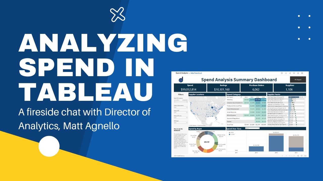 Spend Analysis Dashboard Interview with Matt Agnello