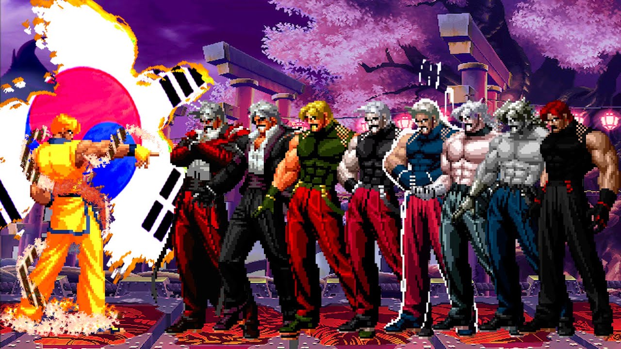 [KOF Mugen] Korean Golden vs Super Rugal Team