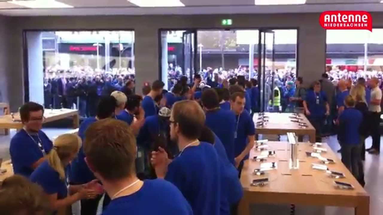 Er&ouml;ffnung Apple-Store Hannover