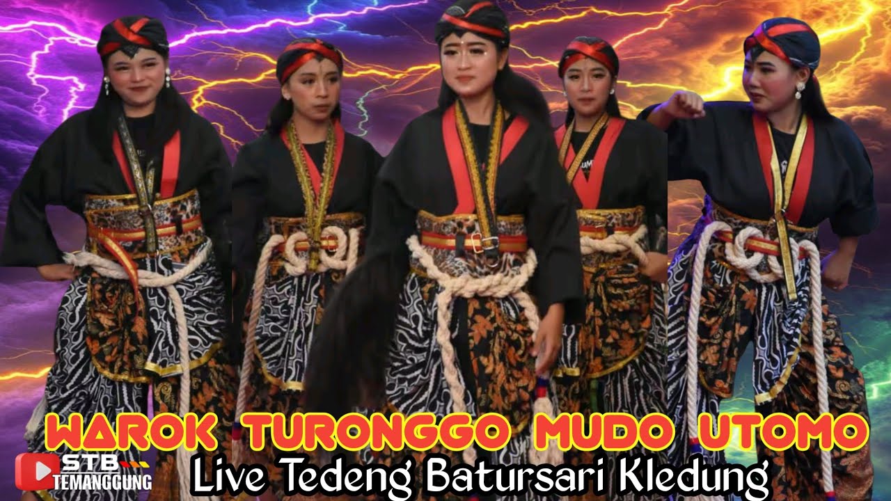 NYURUP SAMPAI TERLUKA...!! WAROK TURONGGO MUDO UTOMO Live Tedeng Batursari Kledung