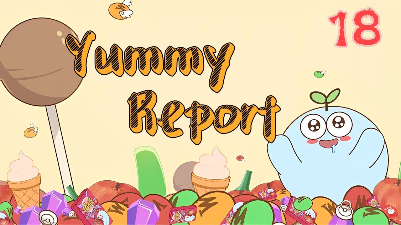 【Yummy Report】🧁Spider Jellybean, Sticky Candy, Ice Cream, Cream Cake 😁🍰 #yummy #funny #cartoon