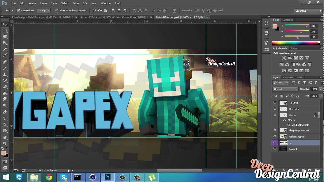 GygaPex | Speedart | Artist: Deep | ChannelArt