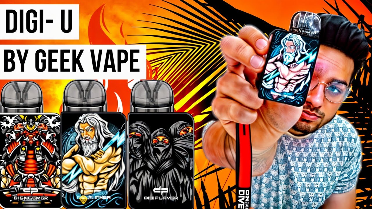Digi U by Geekvape price in pakistan, review, unboxing, and my thoughts on it (Hindi/Urdu)