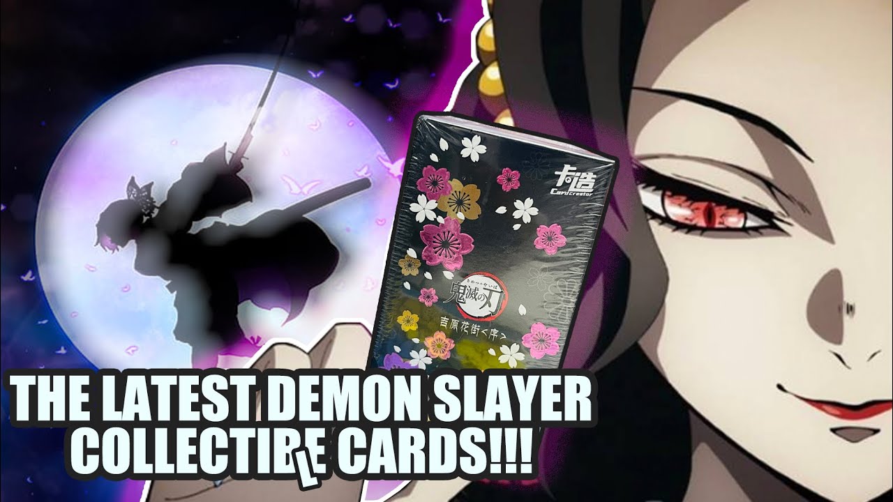 THE NEWEST DEMON SLAYER BOX IS HERE | DEMON SLAYER COLLECTIBLE CARDS