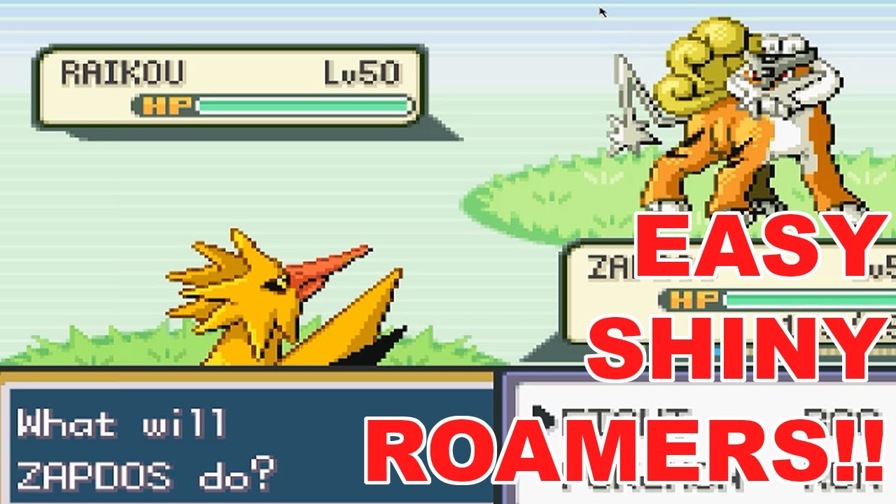 [FRLG/EMU] EASY WAY TO GET SHINY ENTAI/RAIKOU/SUICUNE GUIDE