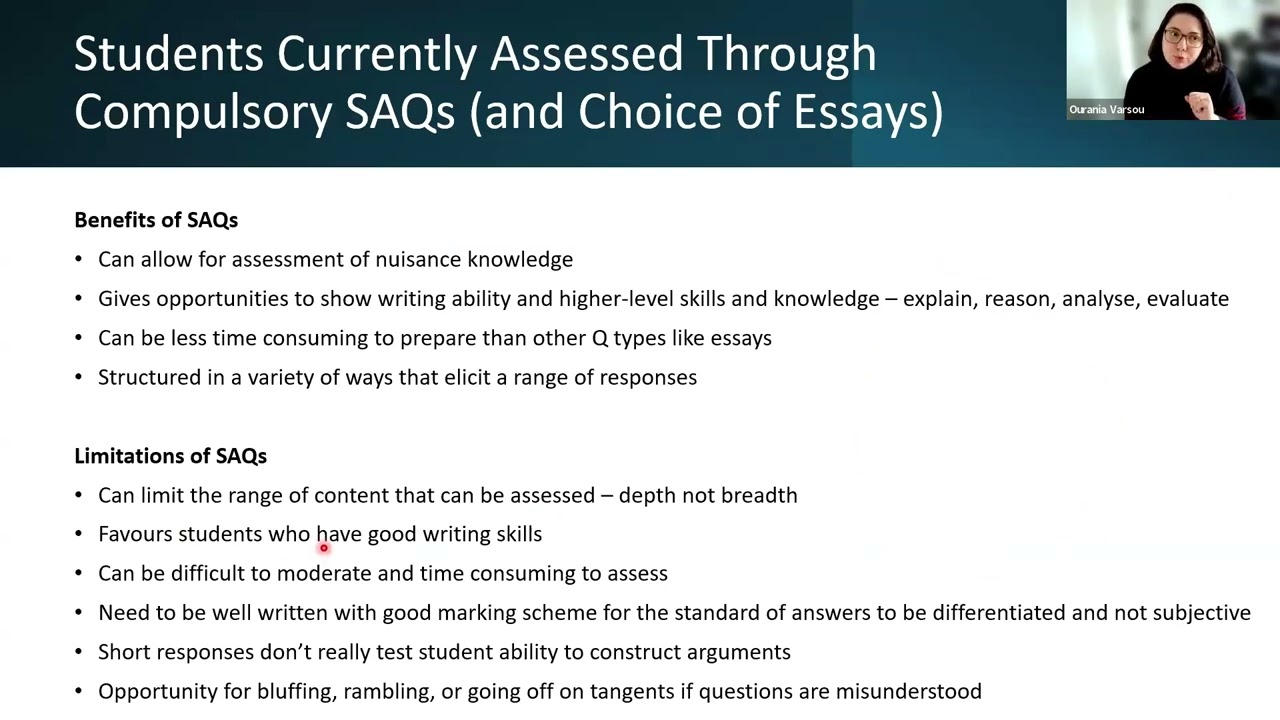 Harnessing AI for Anatomy Assessment - Dr Ourania Varsou