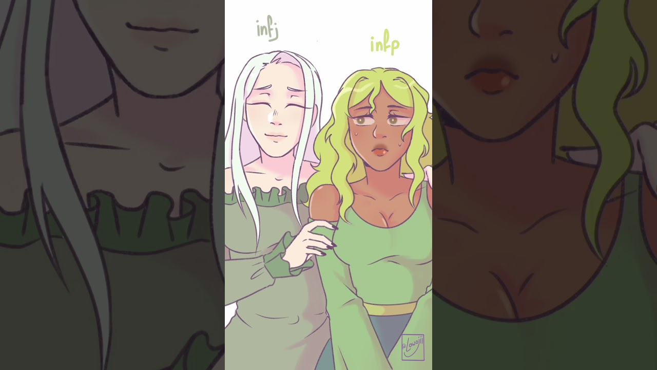 Infp making friends #infp  #mbti #infj #mbtimemes #animationshorts #shortanimation  #16personalities
