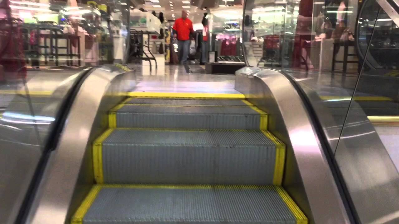 Painted Montgomery Twinkie-M Escalators At Dillard's Carolina Place Mall In Pineville, NC