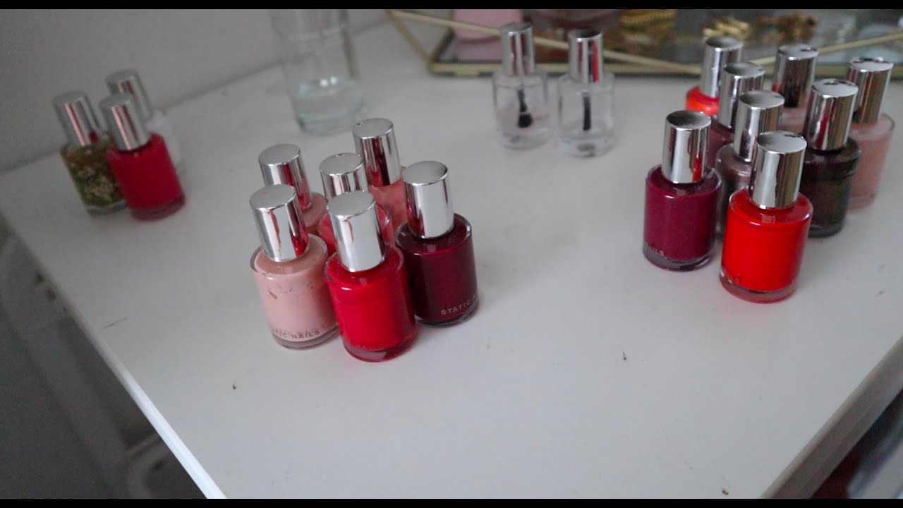 DECLUTTER Nail Polish with Me // Relaxing Declutter Video