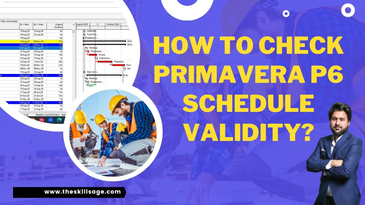 How to Check EPC Project Schedule Baseline  on | Primavera p6 | #Primaverap6 #Engineer #schedule