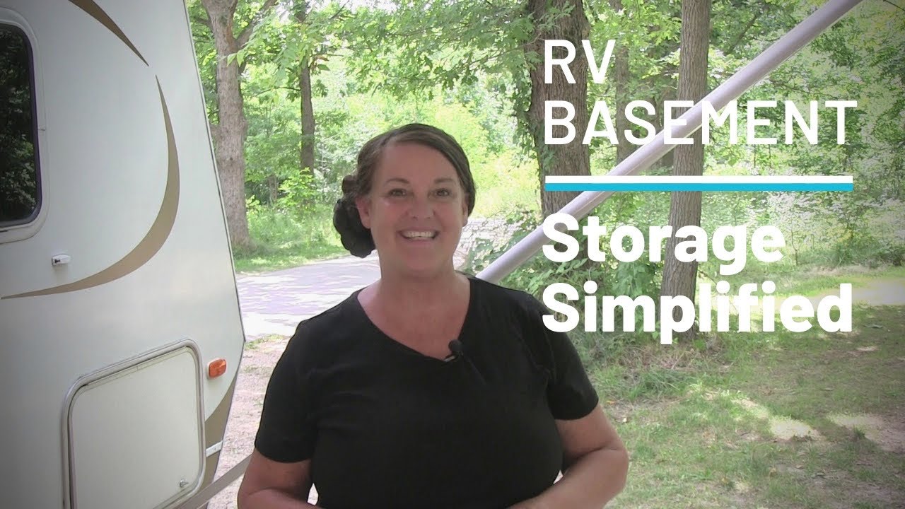 RV Basement (cargo bay) Camper Storage Ideas