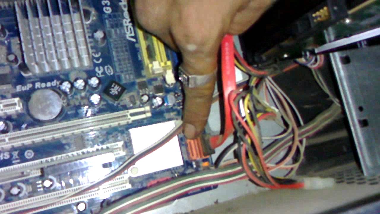 How to Attach SATA Hard Disk Drive in Desktop CPU