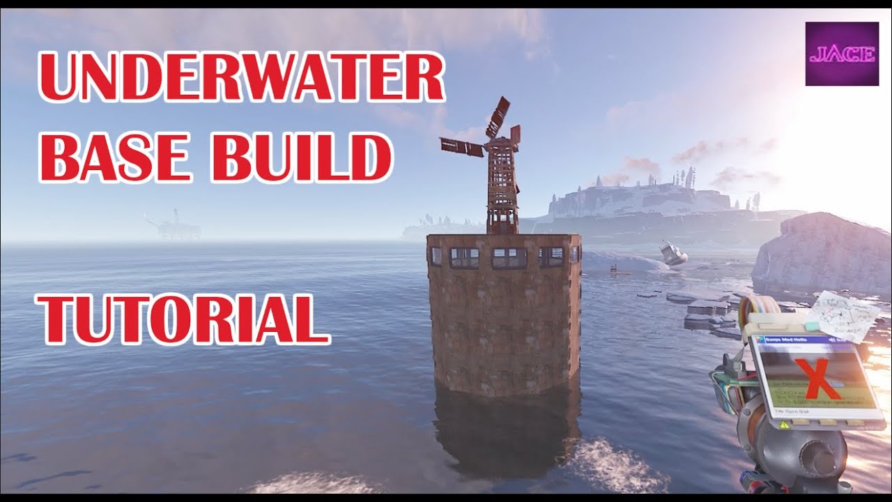Rust Underwater BASE DESIGN TUTORIAL *NEW 2022*