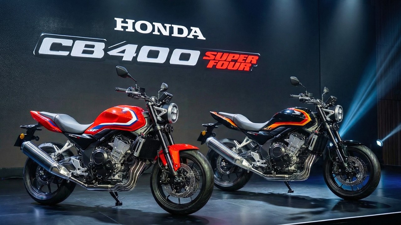 2026 Honda CB400 Super Four — Where the Inline-Four Goes Next