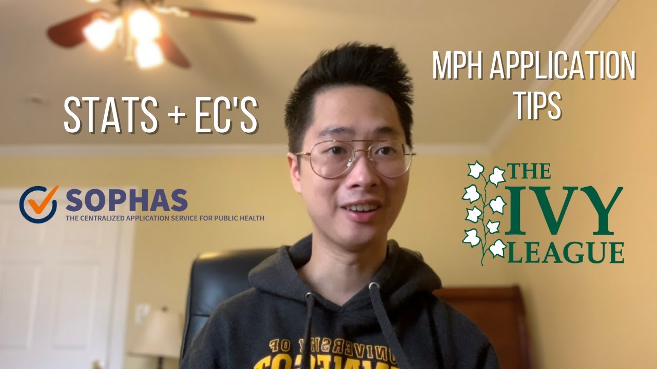 STATS & ECs that Got Me into the Ivy League & Other MPH Grad Schools