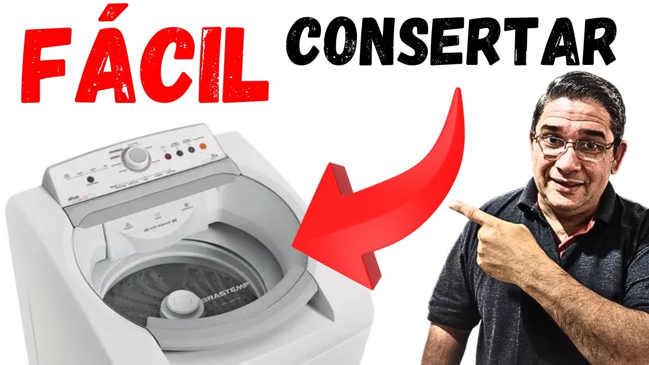 🔴Máquina de Lavar Brastemp não Centrífuga