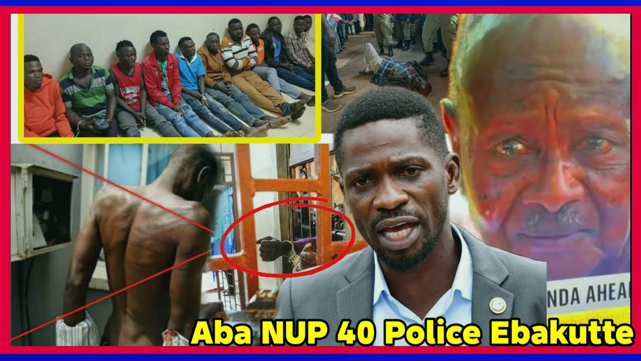 Breaking Muzuukuke Amaziiga Aba Nup 40 Police Ebakutte Bobi Wine Takikiliiza Nobart Mao Agobedwa